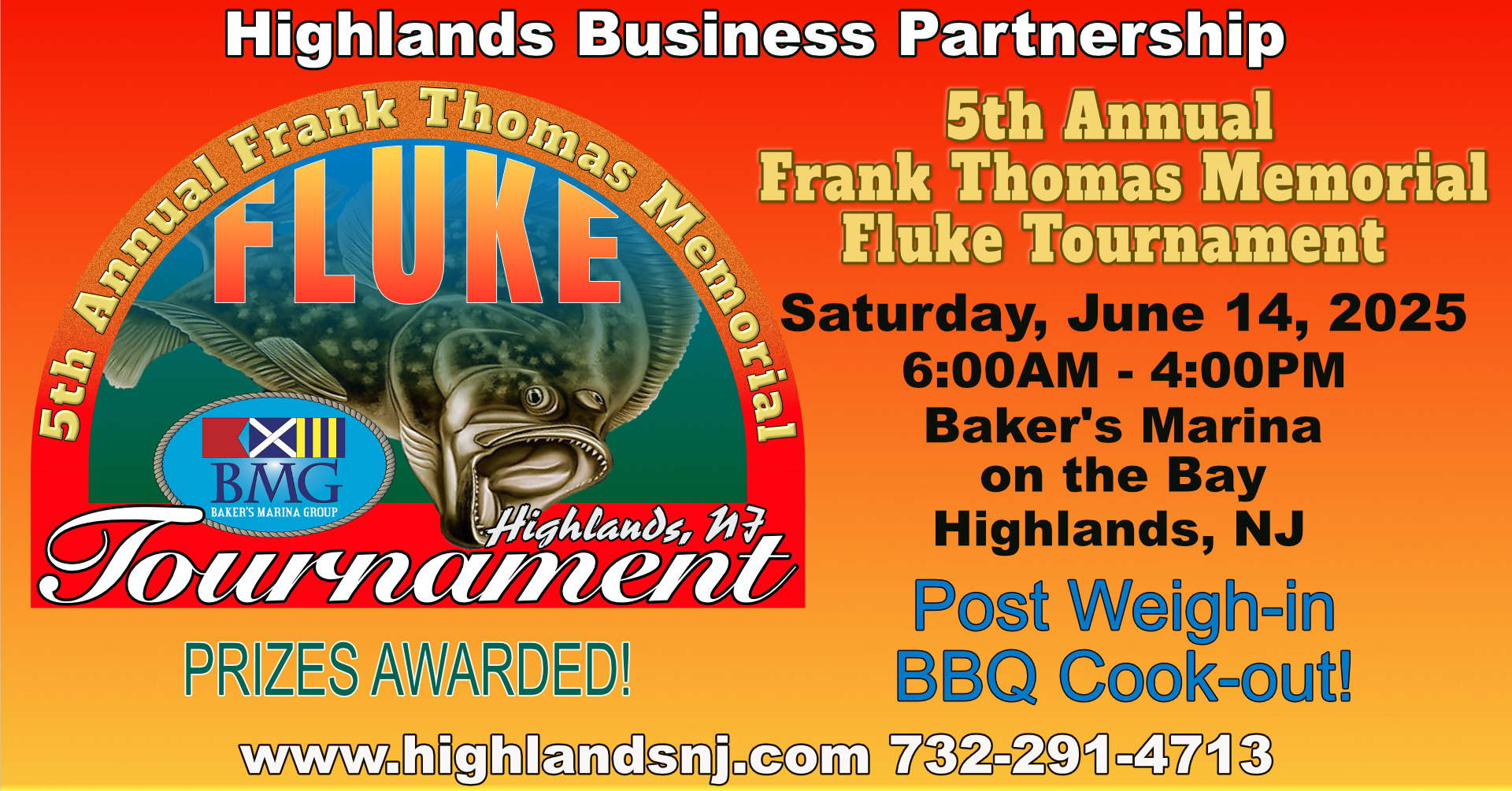 Highlands Annual Frank Thomas Memorial FLUKE Tournament